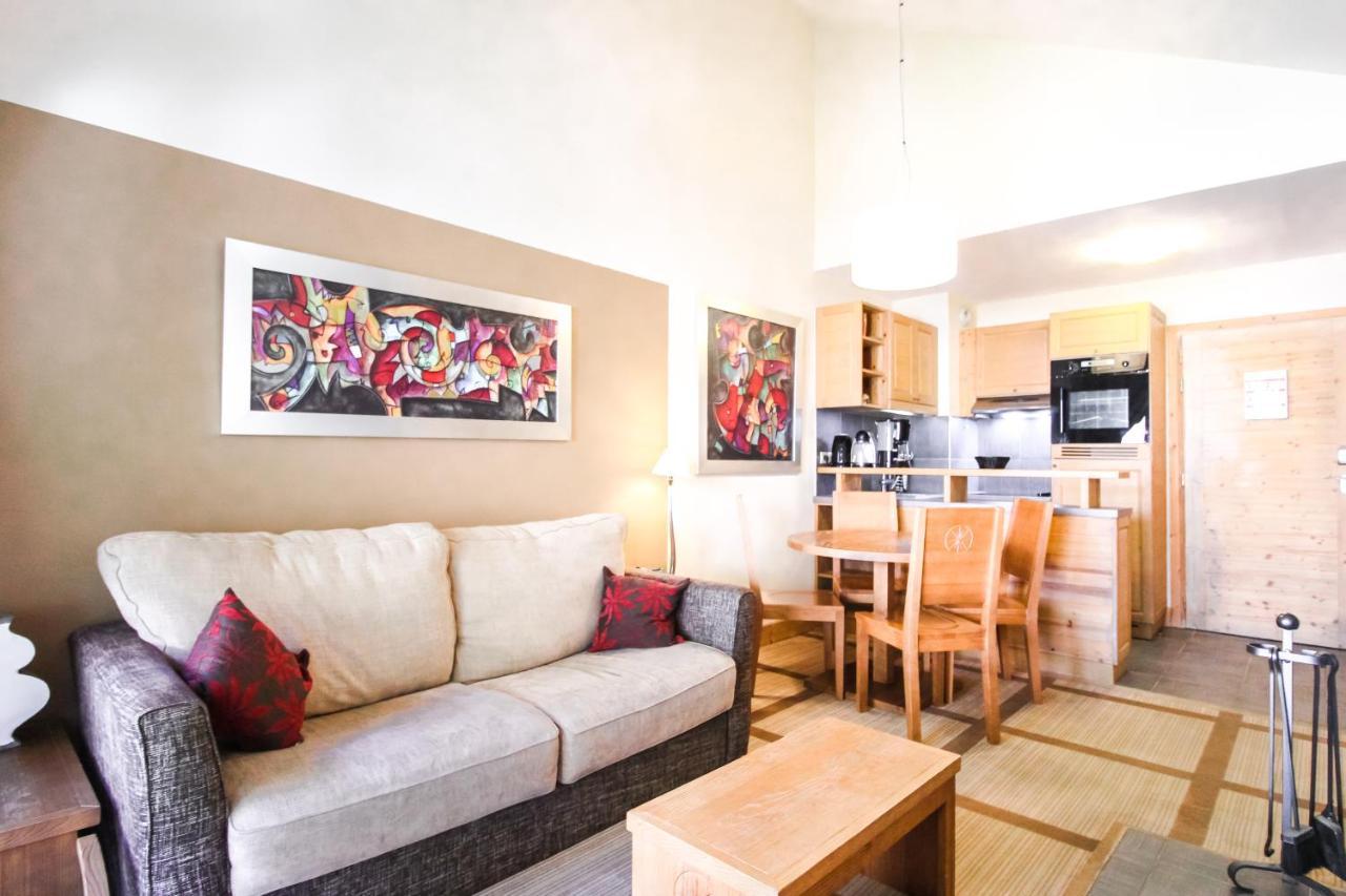 Les Terrasses D'Eos, 1-Bed Apartment With Fireplace, Ski In, Ski Out Flaine Eksteriør billede
