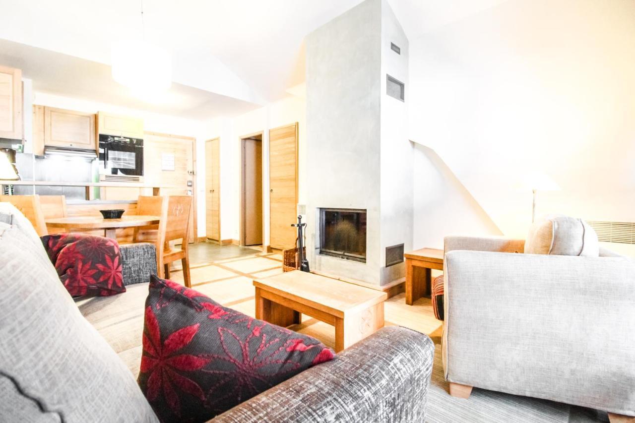 Les Terrasses D'Eos, 1-Bed Apartment With Fireplace, Ski In, Ski Out Flaine Eksteriør billede