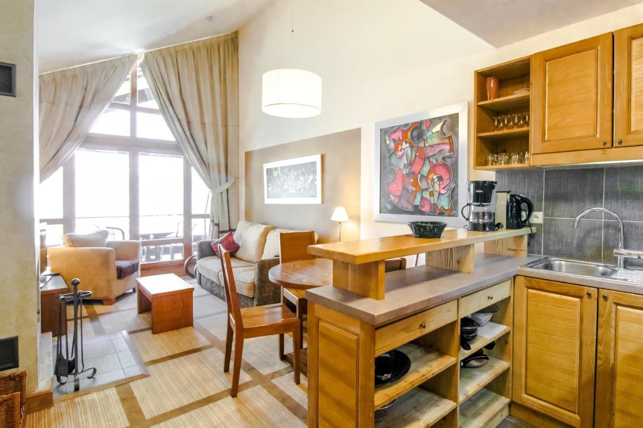 Les Terrasses D'Eos, 1-Bed Apartment With Fireplace, Ski In, Ski Out Flaine Eksteriør billede