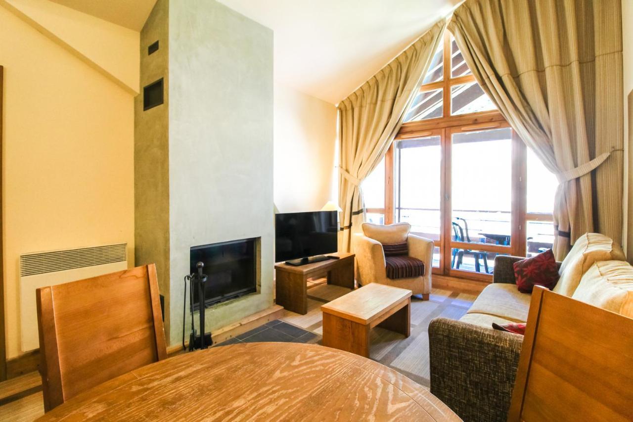 Les Terrasses D'Eos, 1-Bed Apartment With Fireplace, Ski In, Ski Out Flaine Eksteriør billede